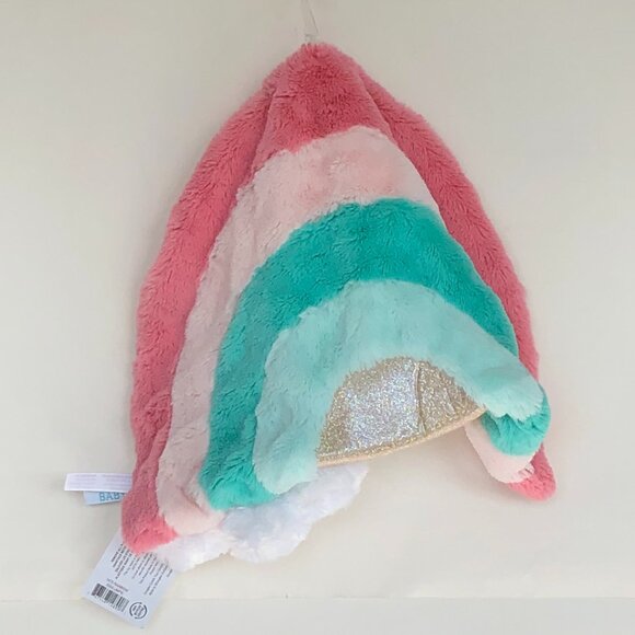 New w/Tag Douglas Baby Sshlumpies Rainbow Security Blanket Lovey - Picture 7 of 10